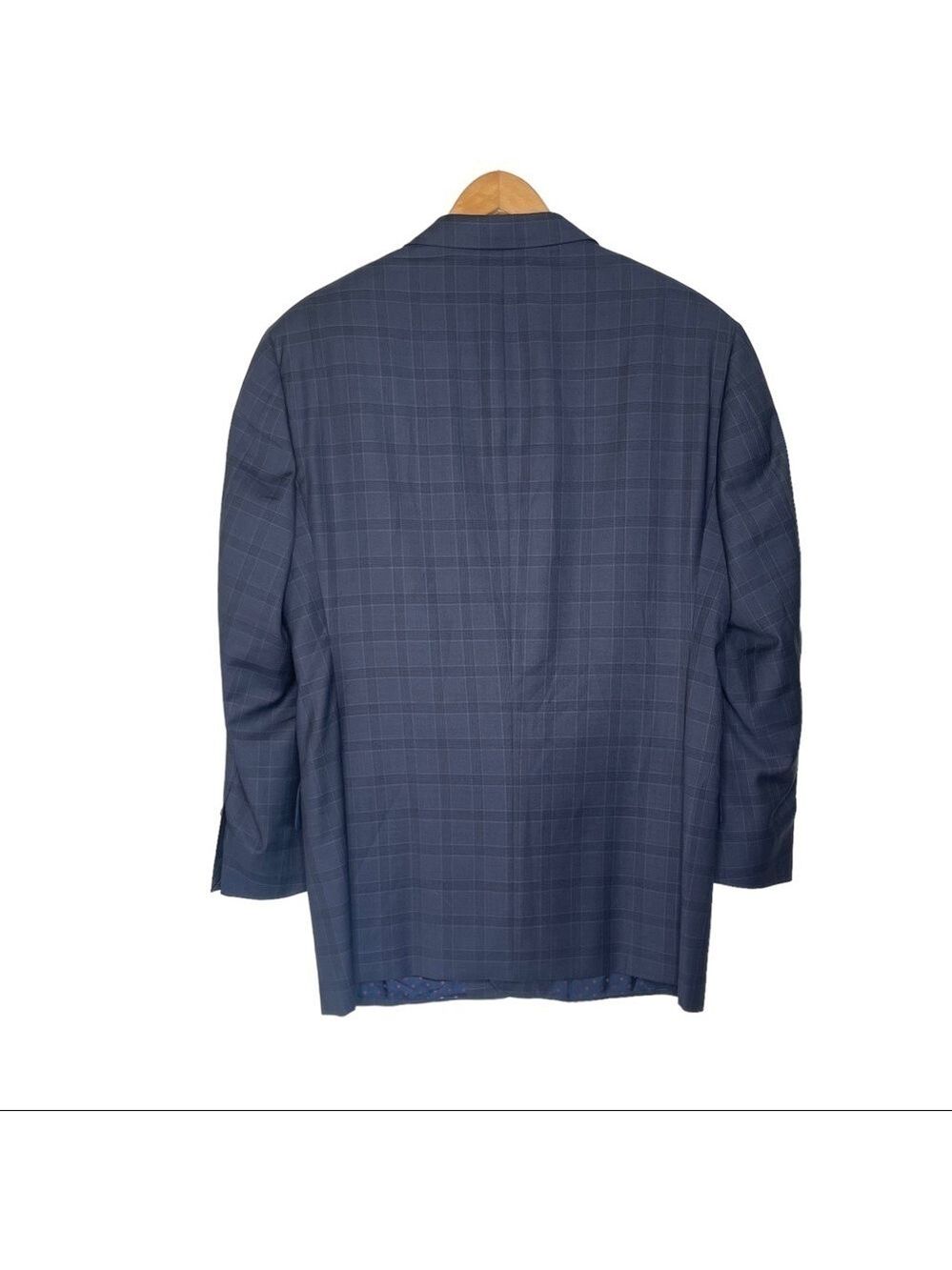 Hickey Freemen Mens Suit Jacket Blazer Size 40R 33S Sports Coat Plaid Classic - Picture 6 of 15